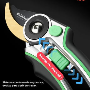 Tesoura de Poda Multifuncional Antiderrapante