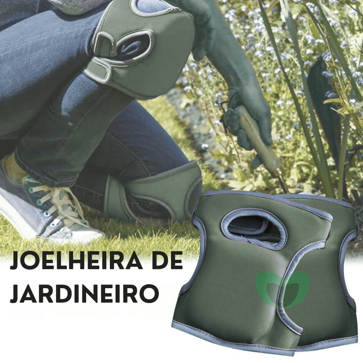 Kit Joelheira Com Bolsa de Ferramentas Para Jardinagem ou Tapete de Plantação