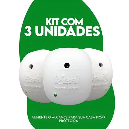 Repelente de Pernilongos, Mosquitos e Baratas - Eletrônico Ultrassônico Paixão Verde