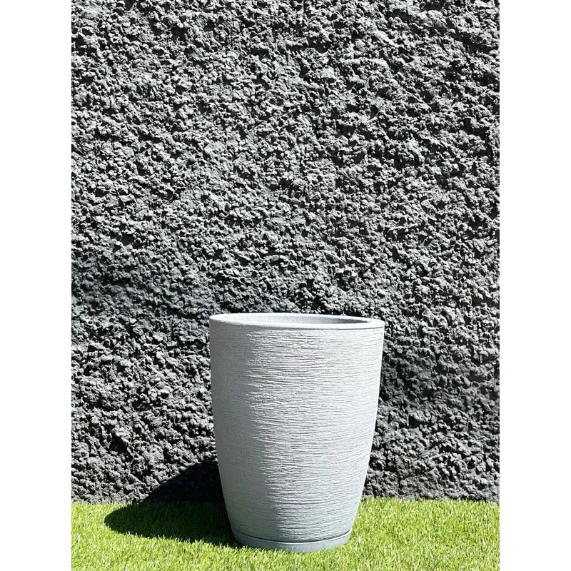 Vaso para plantas com design escovado- Paixão Verde