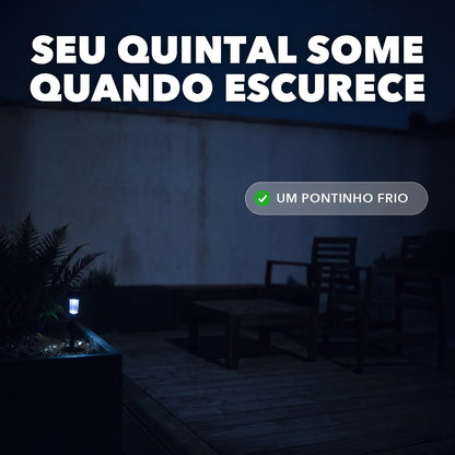 Lanterna Solar de Jardim - SombraViva™ Paixão Verde