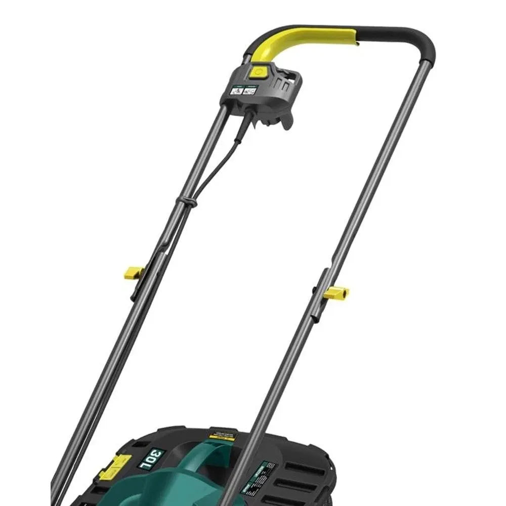 Carrinho Cortador de Grama Com Recolhedor 30L - Paixão Verde