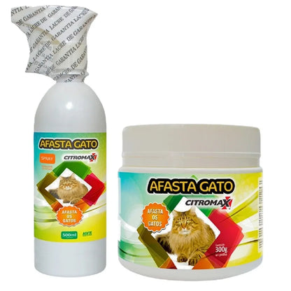 Afasta Gato Educativo -  Repelente Natural Olfativo - Paixão Verde