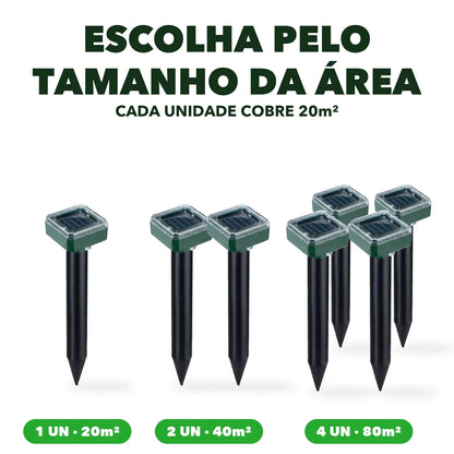 Kits de 1, 2 e 4 unidades: 20, 40 e 80 metros quadrados