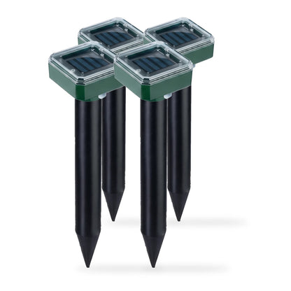Espanta pombo solar, kit com 4 unidades