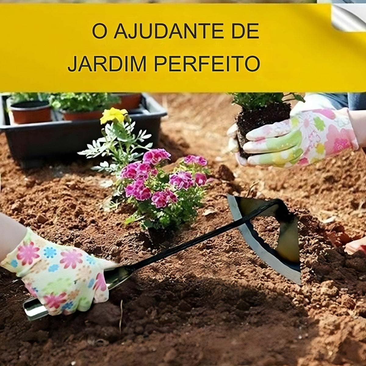 Enxada Para Remoção 10x Mais Preciso e Fácil - BladePlant™ - Paixão Verde | Loja Online