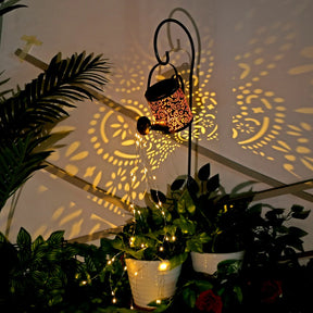 Regador Solar Decorativo Para Jardim - LumenPlant