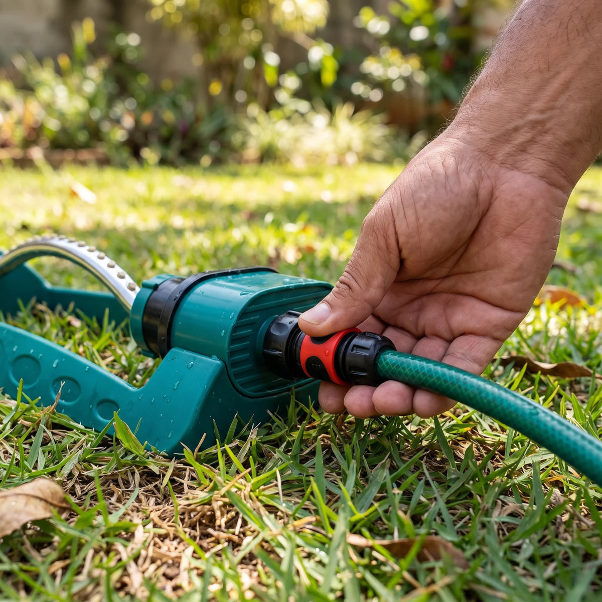 Irrigador Oscilante para Gramado - RegaTotal™ Paixão Verde
